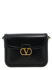 Valentino Garavani Black Calfskin Shoulder Bag