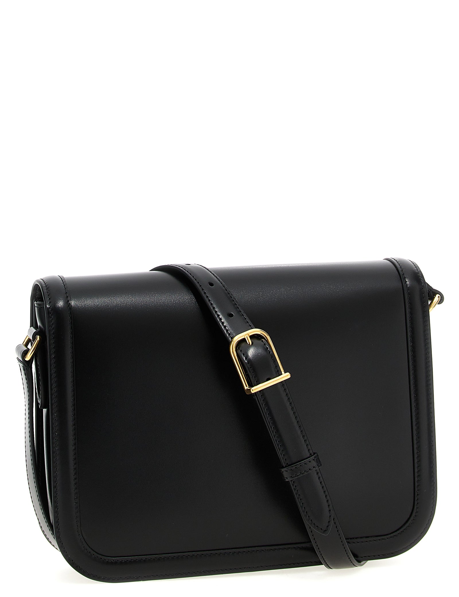 Valentino Garavani Black Calfskin Shoulder Bag