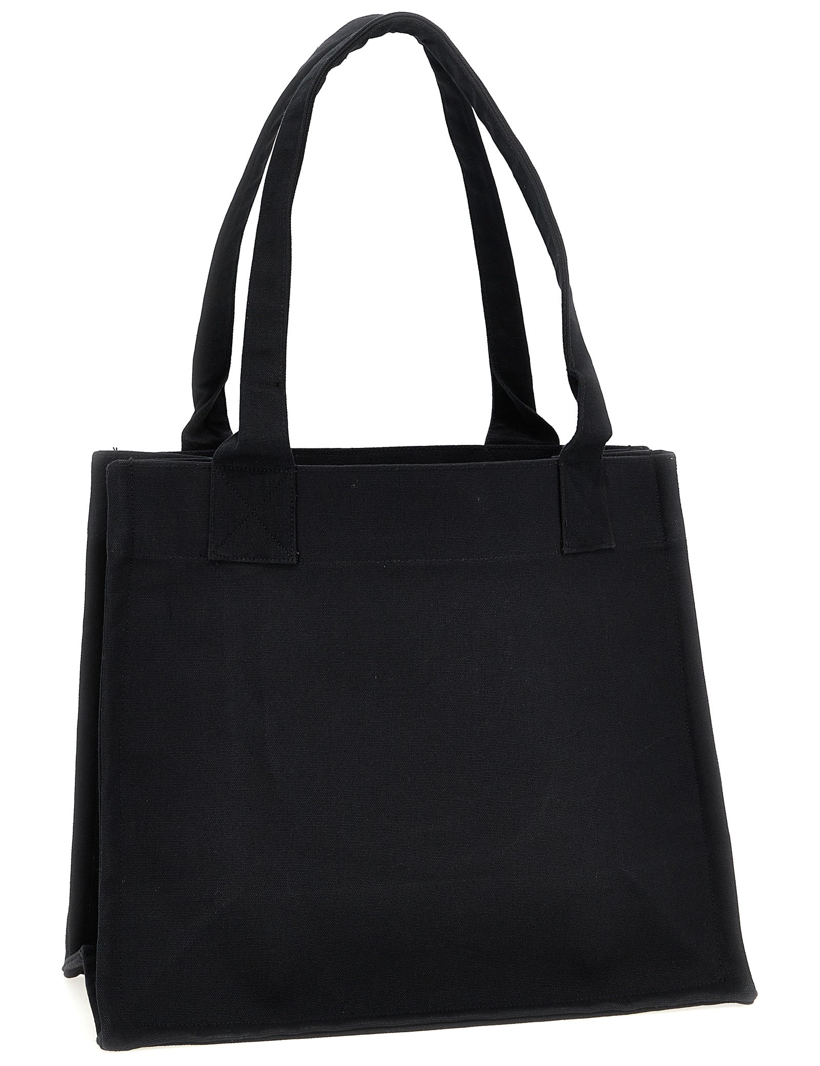 Black Recycled Cotton Tote Bag