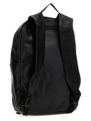 Balenciaga White/Black Lamb Leather Backpack