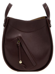 Loewe Bordeaux Calfskin Crossbody Bag