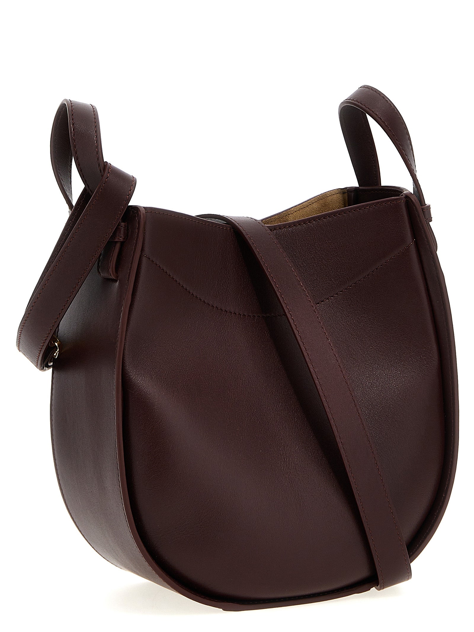 Loewe Bordeaux Calfskin Crossbody Bag