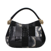 Roberto Cavalli Black Leather Handbag