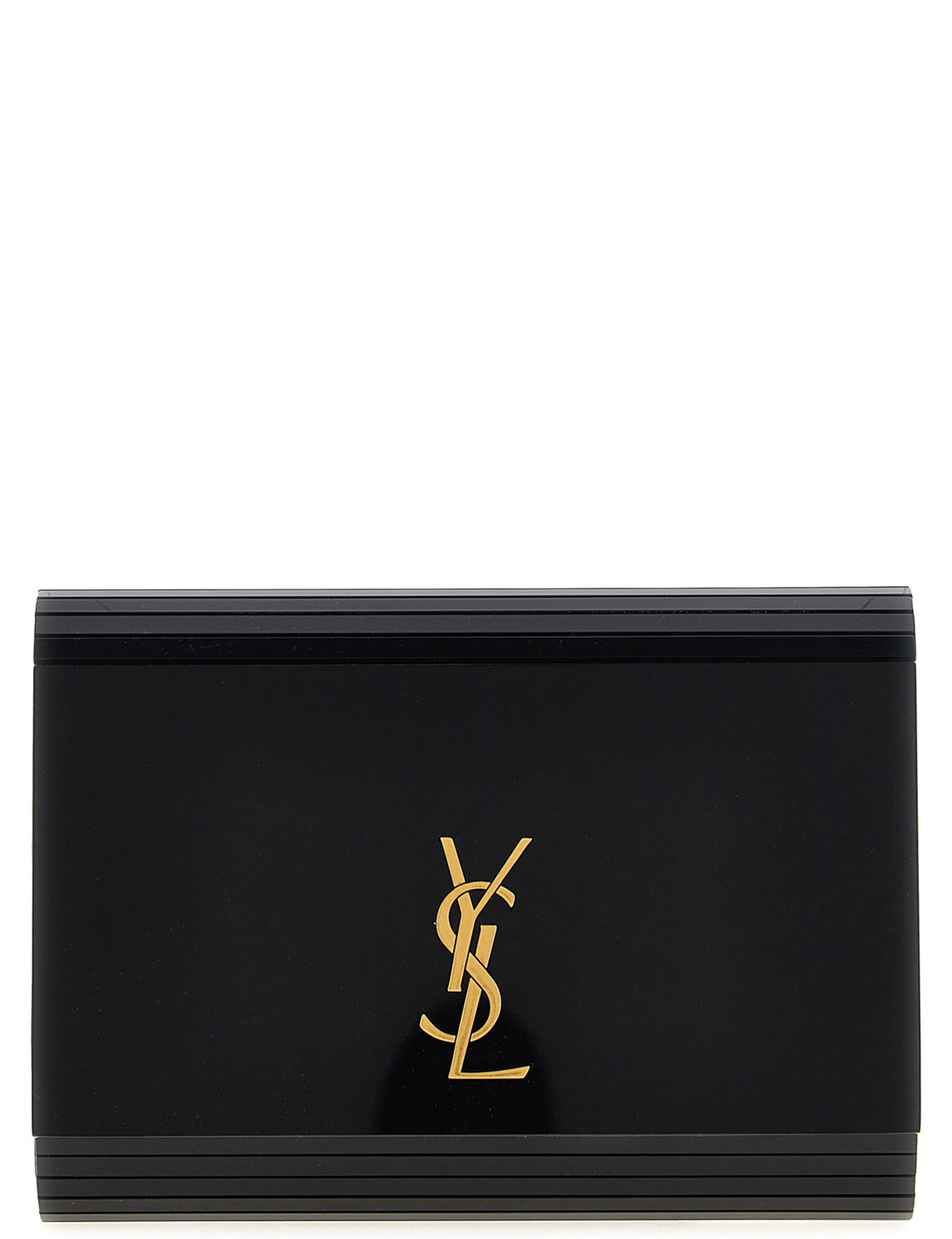 Saint Laurent Black Plexiglass Crossbody Bag