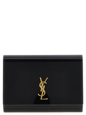 Saint Laurent Black Plexiglass Crossbody Bag