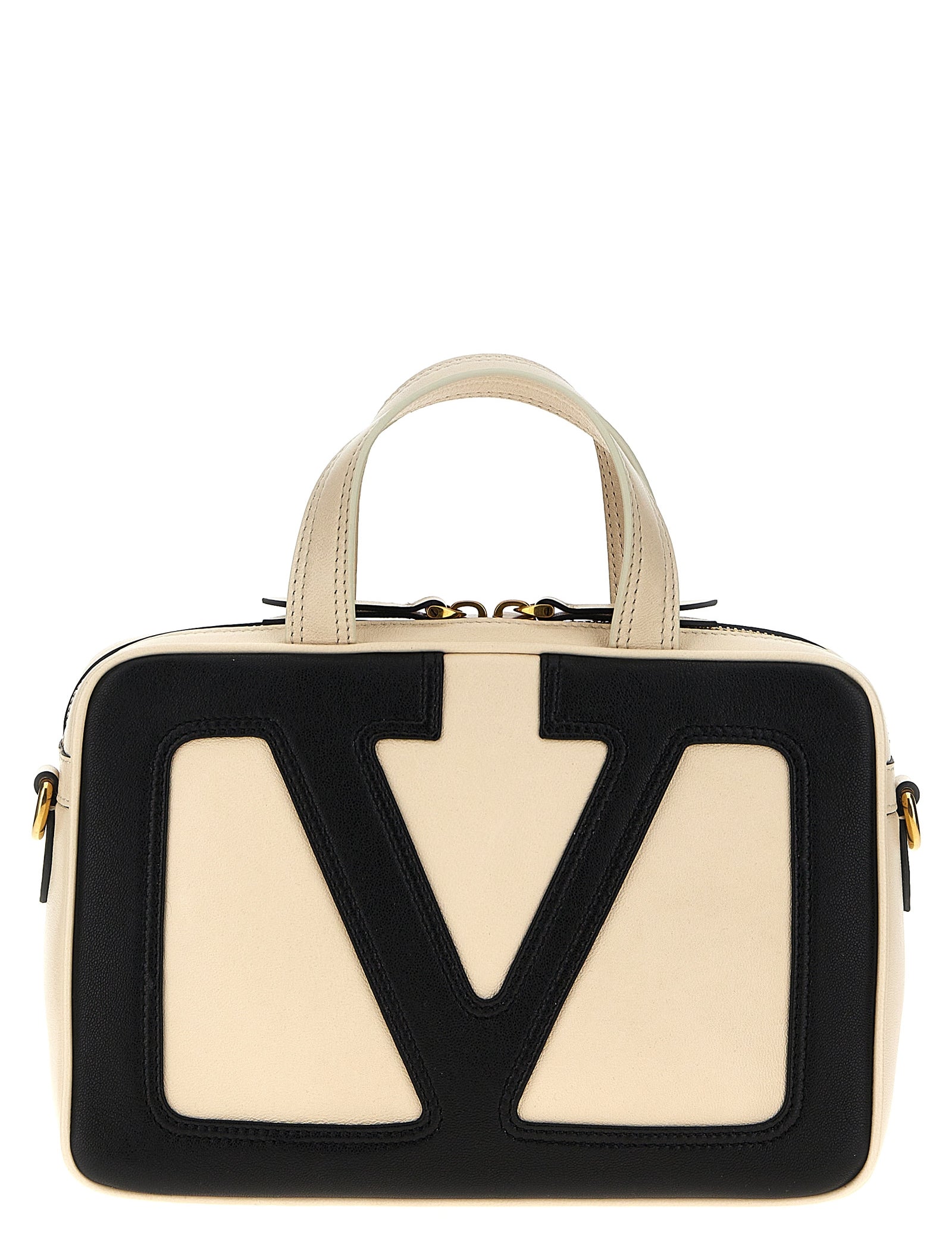 Black Lamb Leather Handbag