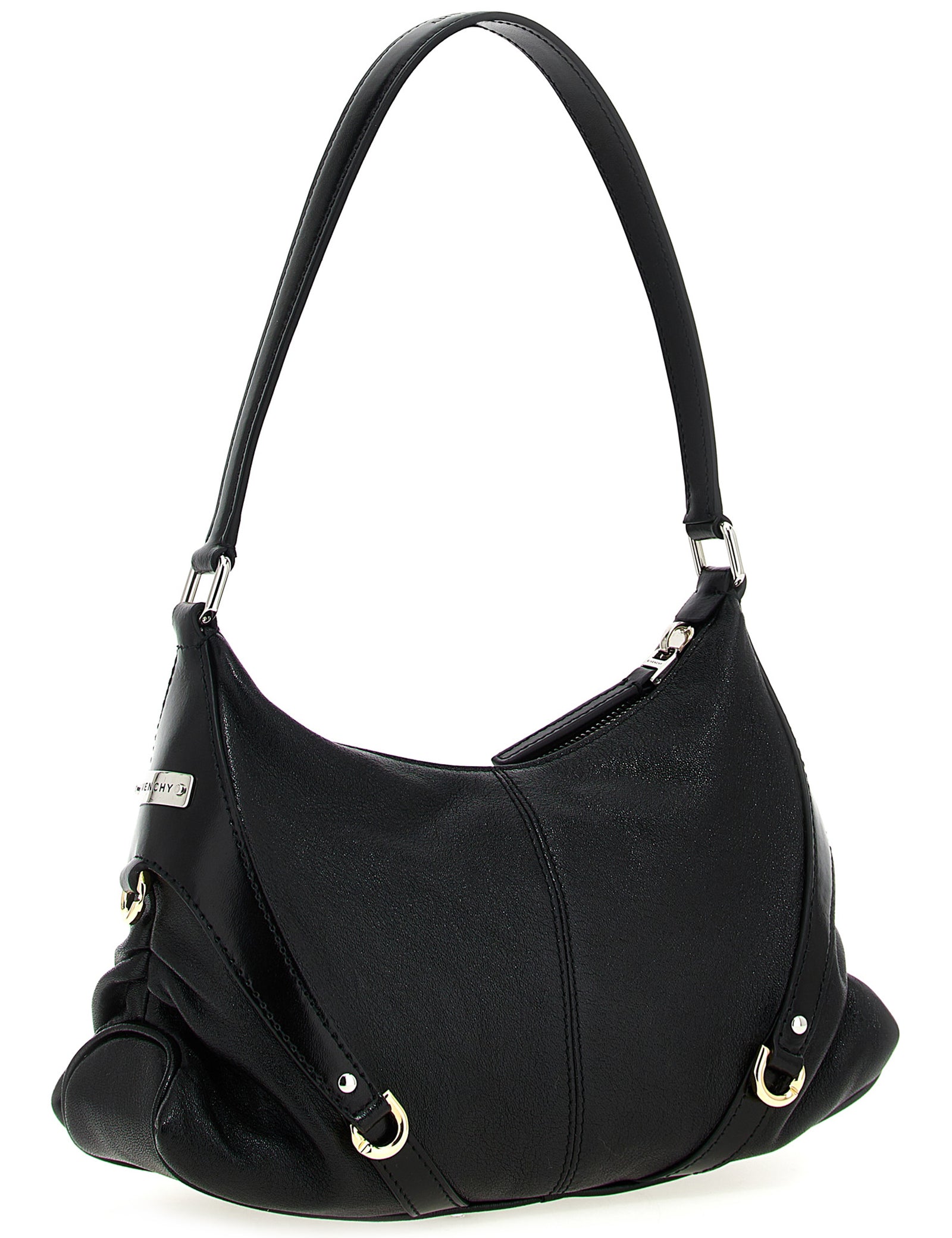 Givenchy Black Lamb Leather Shoulder Bag