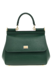 Dolce & Gabbana Green Calfskin Handbag