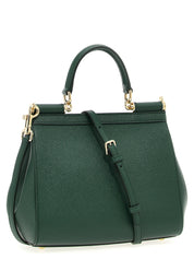 Dolce & Gabbana Green Calfskin Handbag
