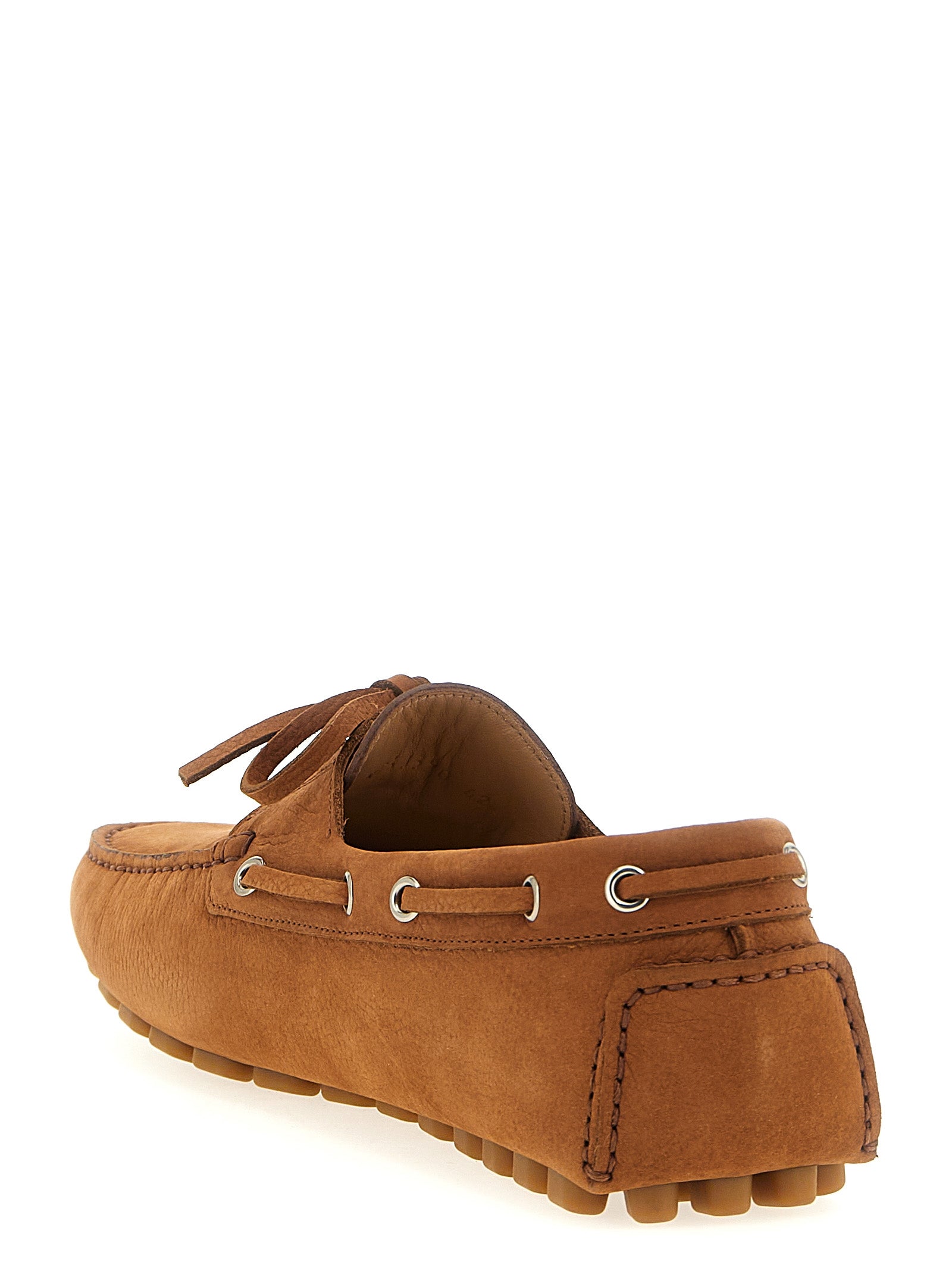 Valentino Garavani Brown Calfskin Loafers