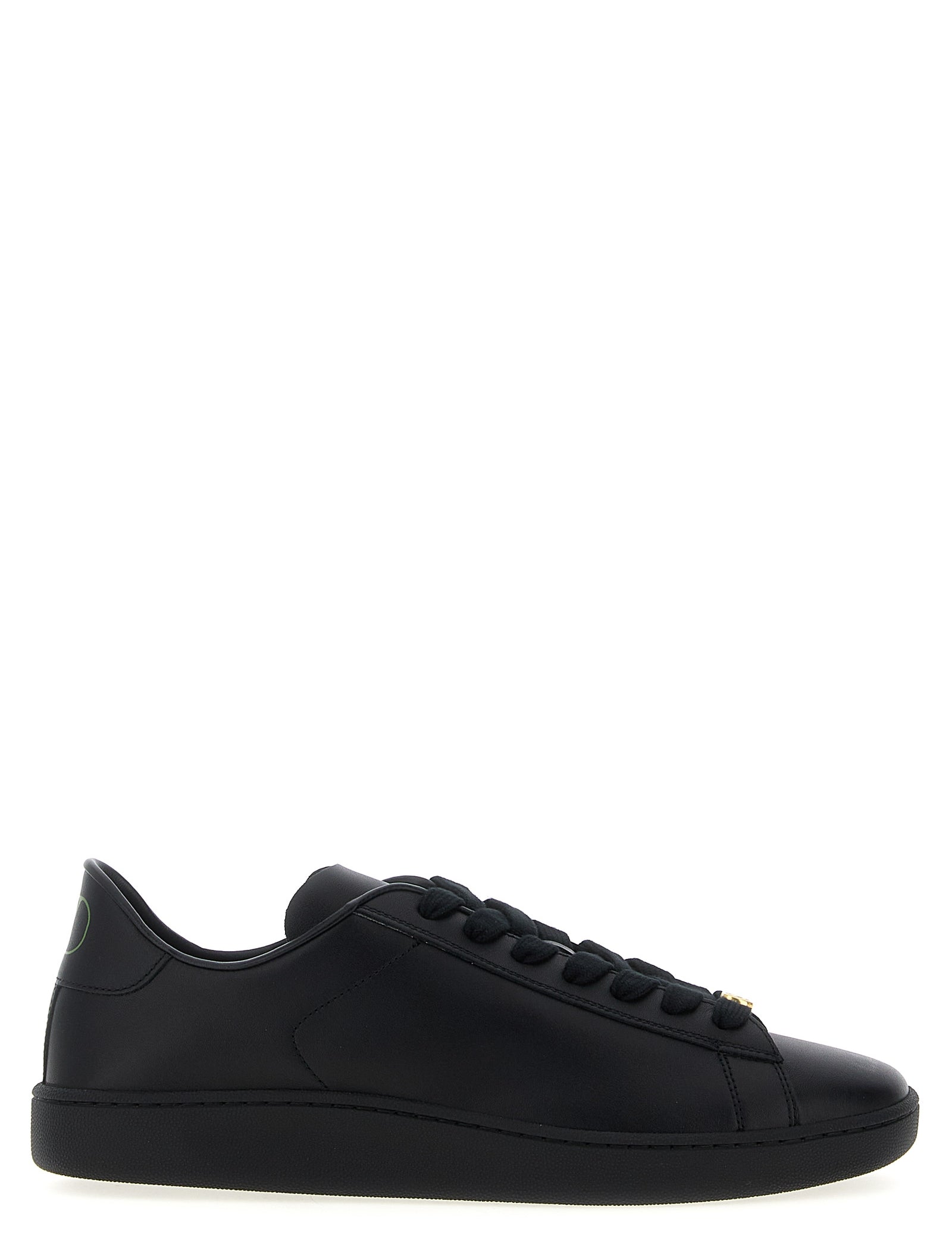 Valentino Garavani Black Calfskin Low Top Sneakers