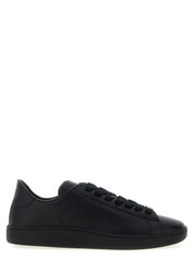 Valentino Garavani Black Calfskin Low Top Sneakers