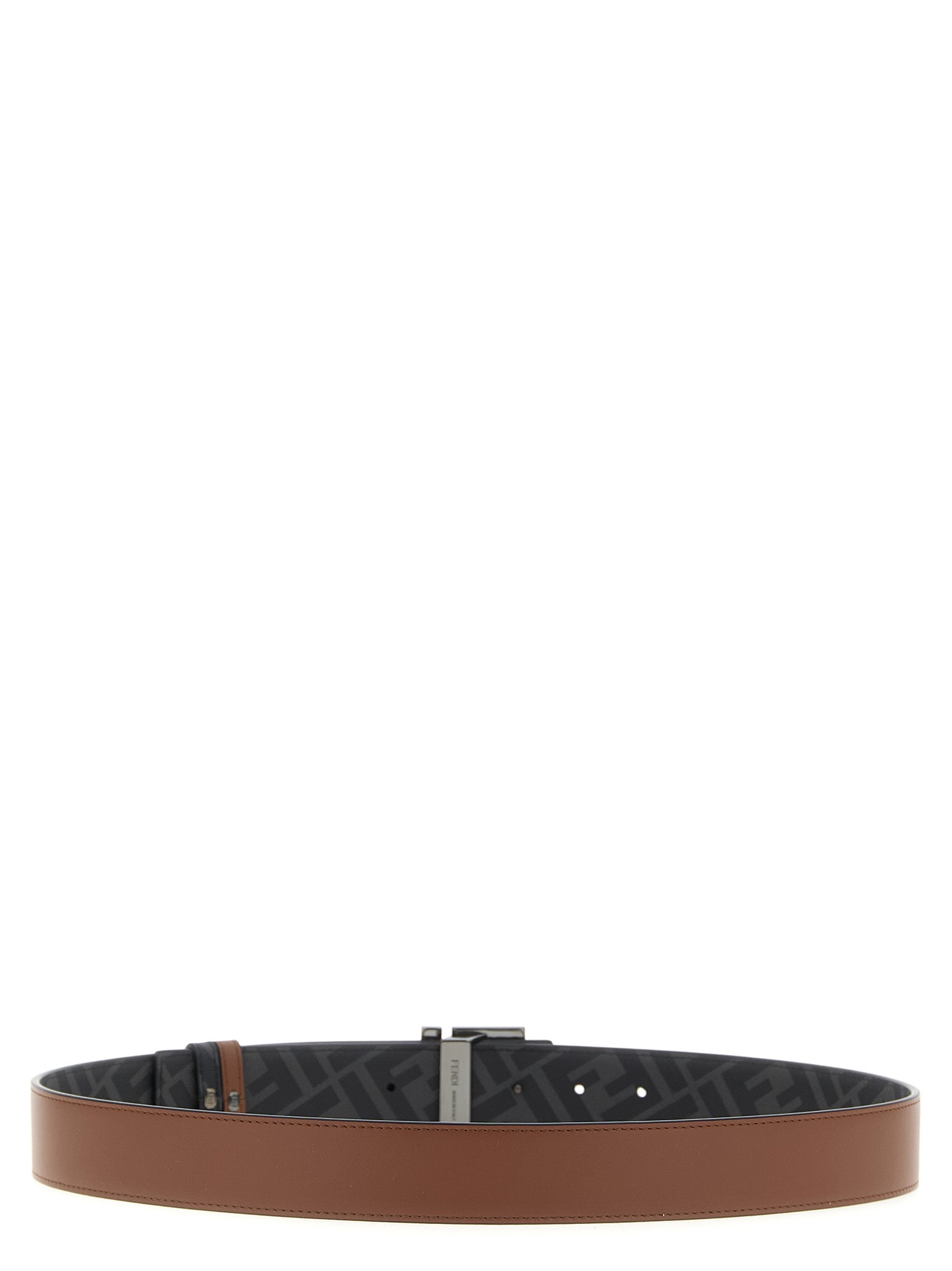Fendi Multicolor Calfskin Reversible Belt