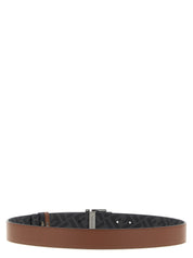 Fendi Multicolor Calfskin Reversible Belt