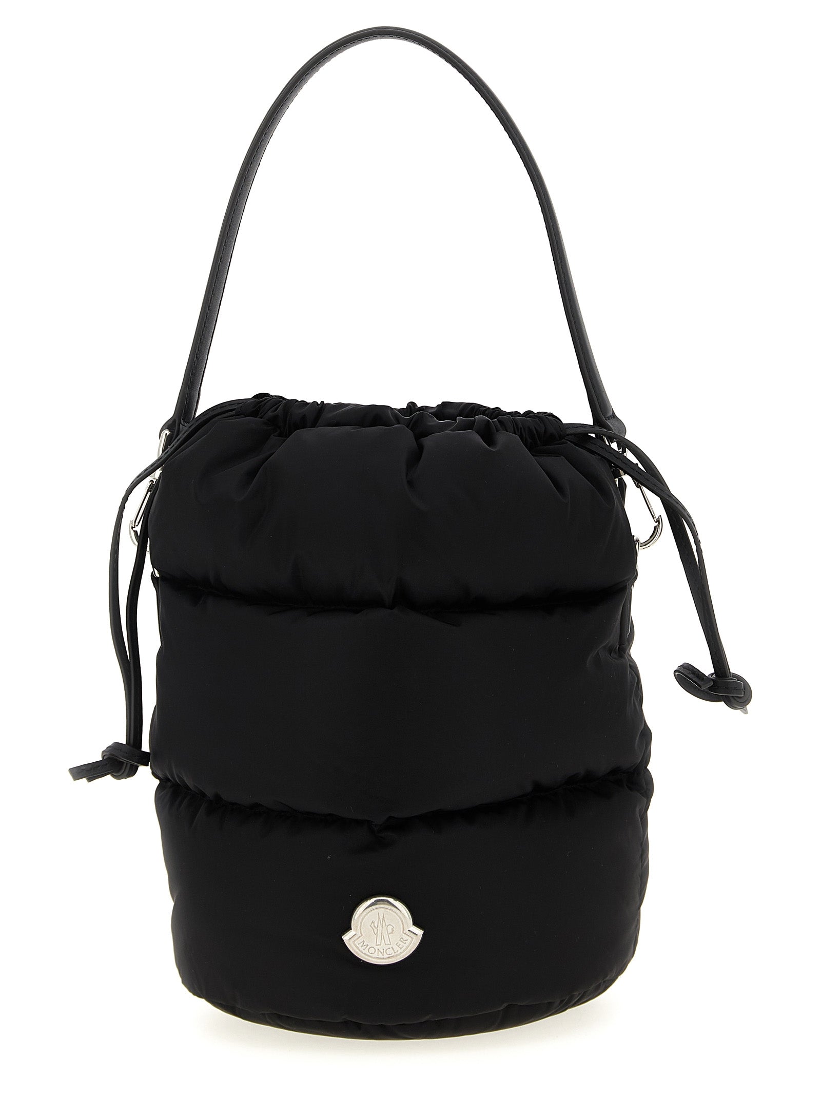 Moncler Black Polyamide Bucket Bag