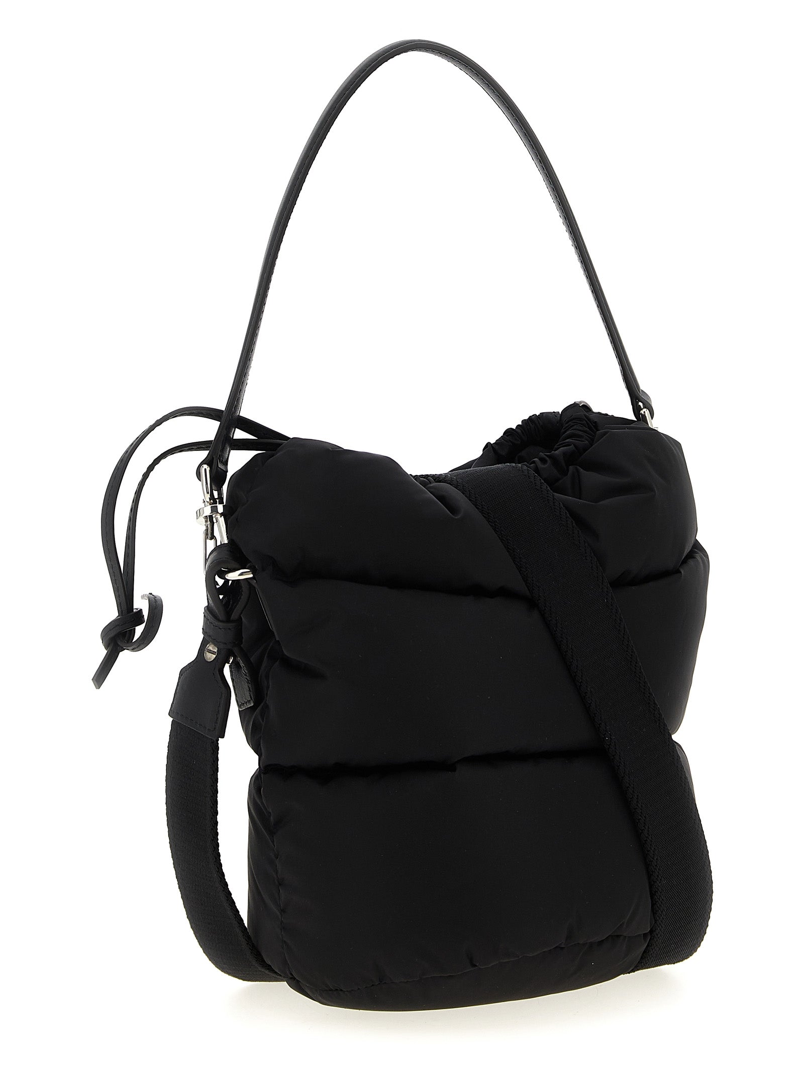 Moncler Black Polyamide Bucket Bag