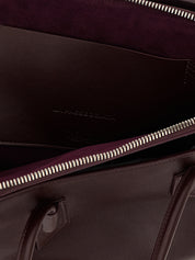 The Attico Purple Calfskin Shoulder Bag