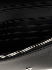 Roger Vivier Black Patent Calfskin Wallet on Chain