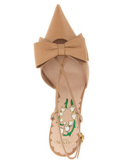 Valentino Garavani Pink Kidskin Leather High-Heel Pumps