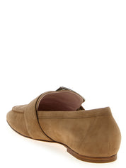 Roger Vivier Beige Goatskin Slip-On Loafers