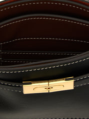 Tory Burch Black Cowhide Petite Lee Radziwill Handbag