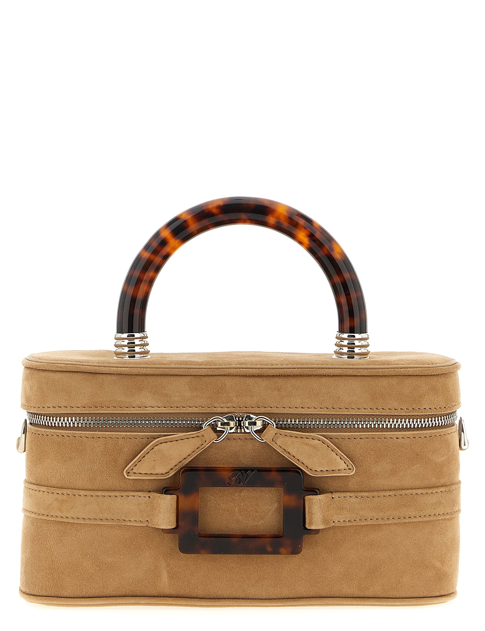 Roger Vivier Beige Goat Leather Mini Handbag