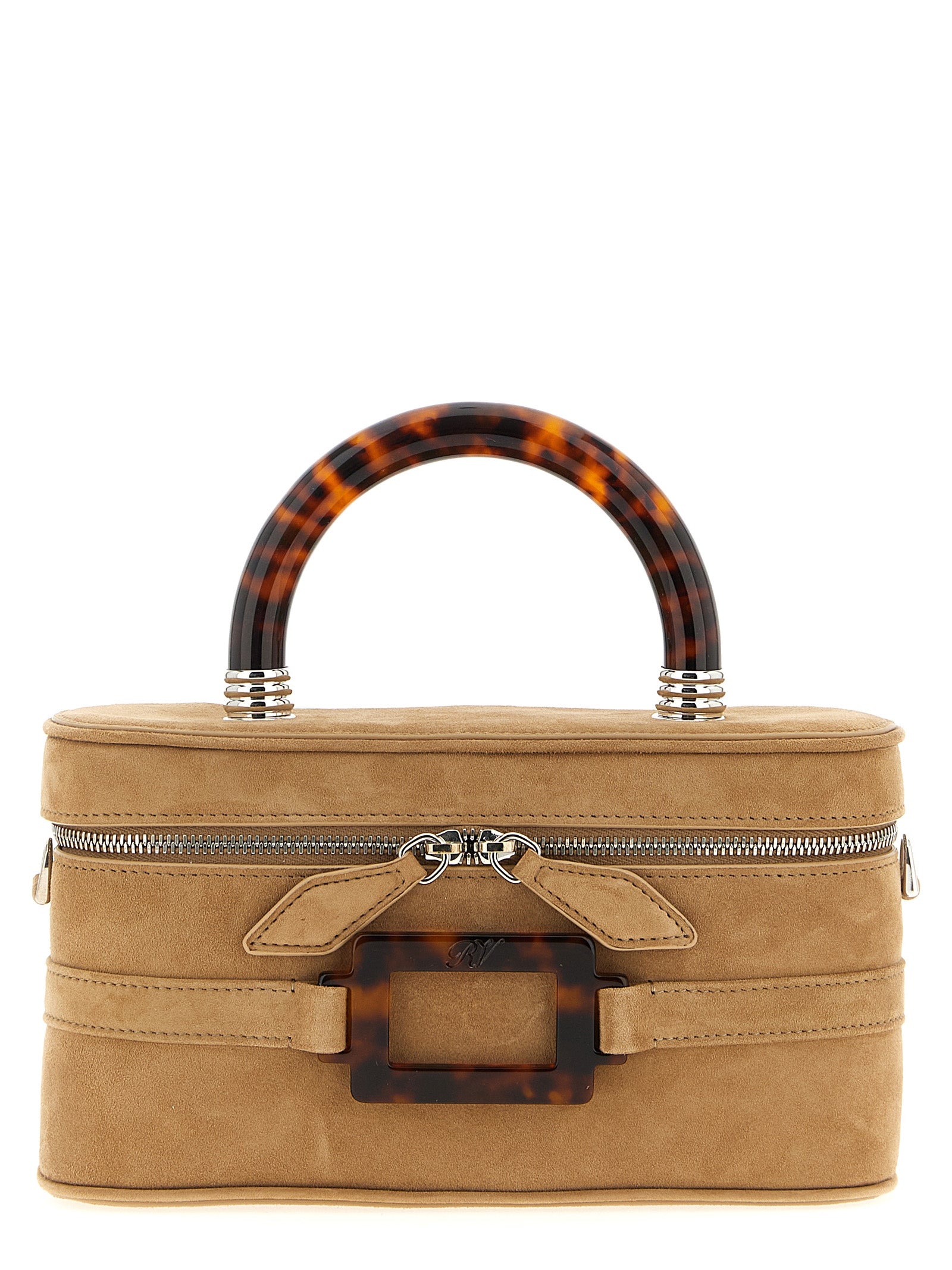 Roger Vivier Beige Goat Leather Mini Handbag