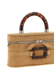 Roger Vivier Beige Goat Leather Mini Handbag
