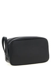 Dolce & Gabbana Black Alpina Calfskin Beauty Bag