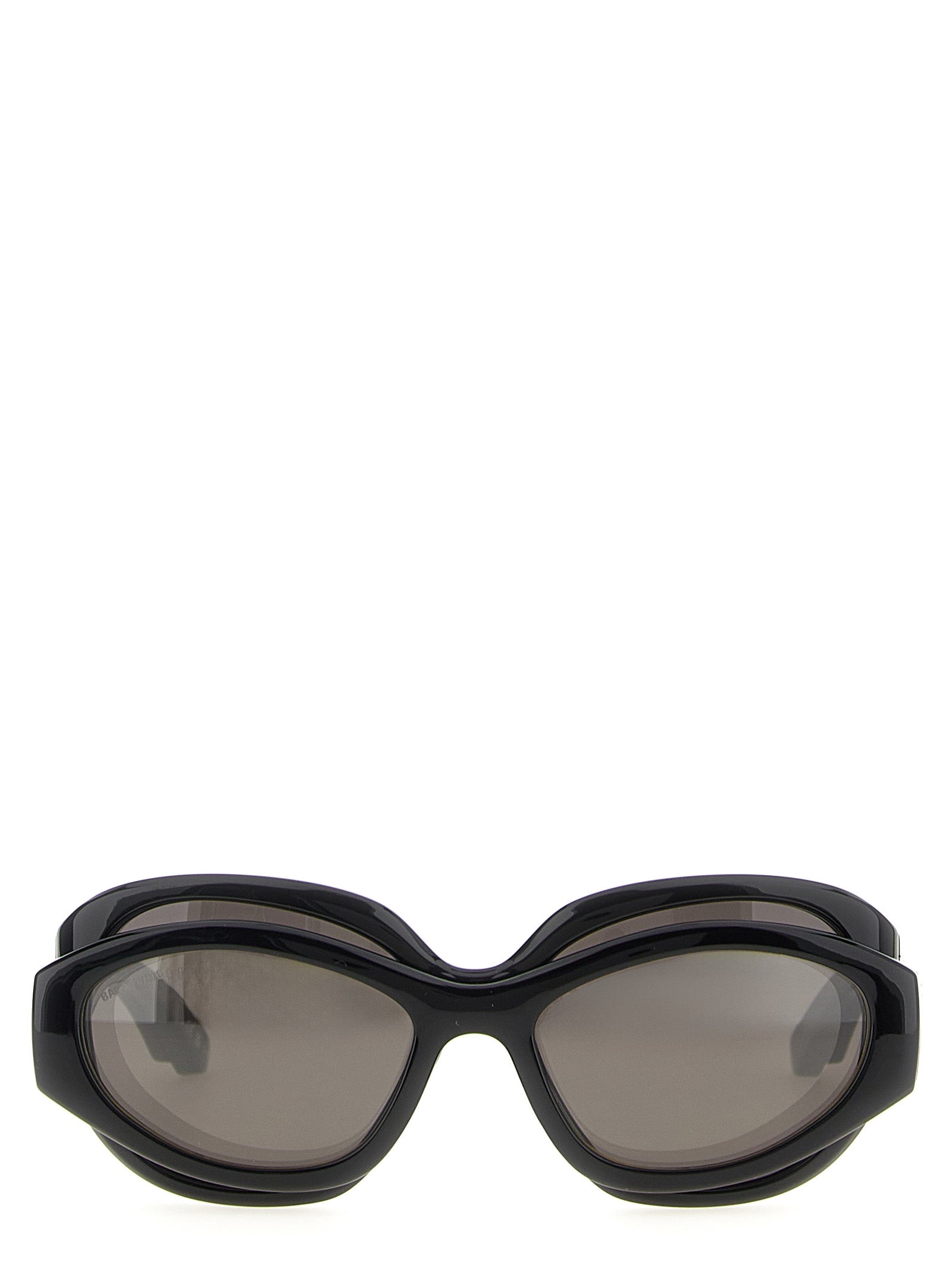 Balenciaga Black Polyamide Sunglasses