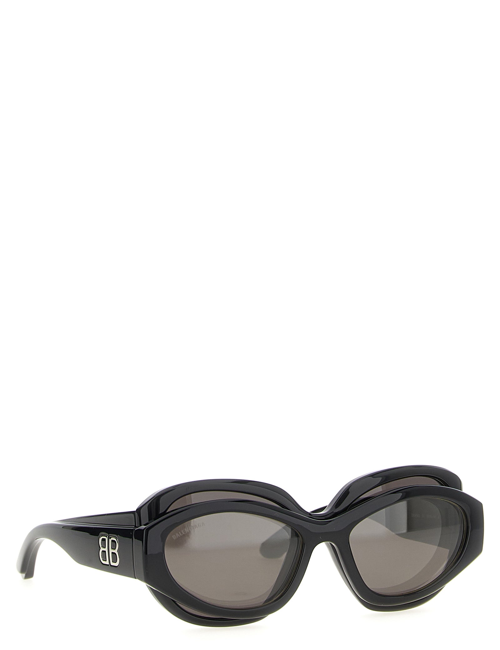Balenciaga Black Polyamide Sunglasses