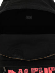 Balenciaga Black Cotton Backpack