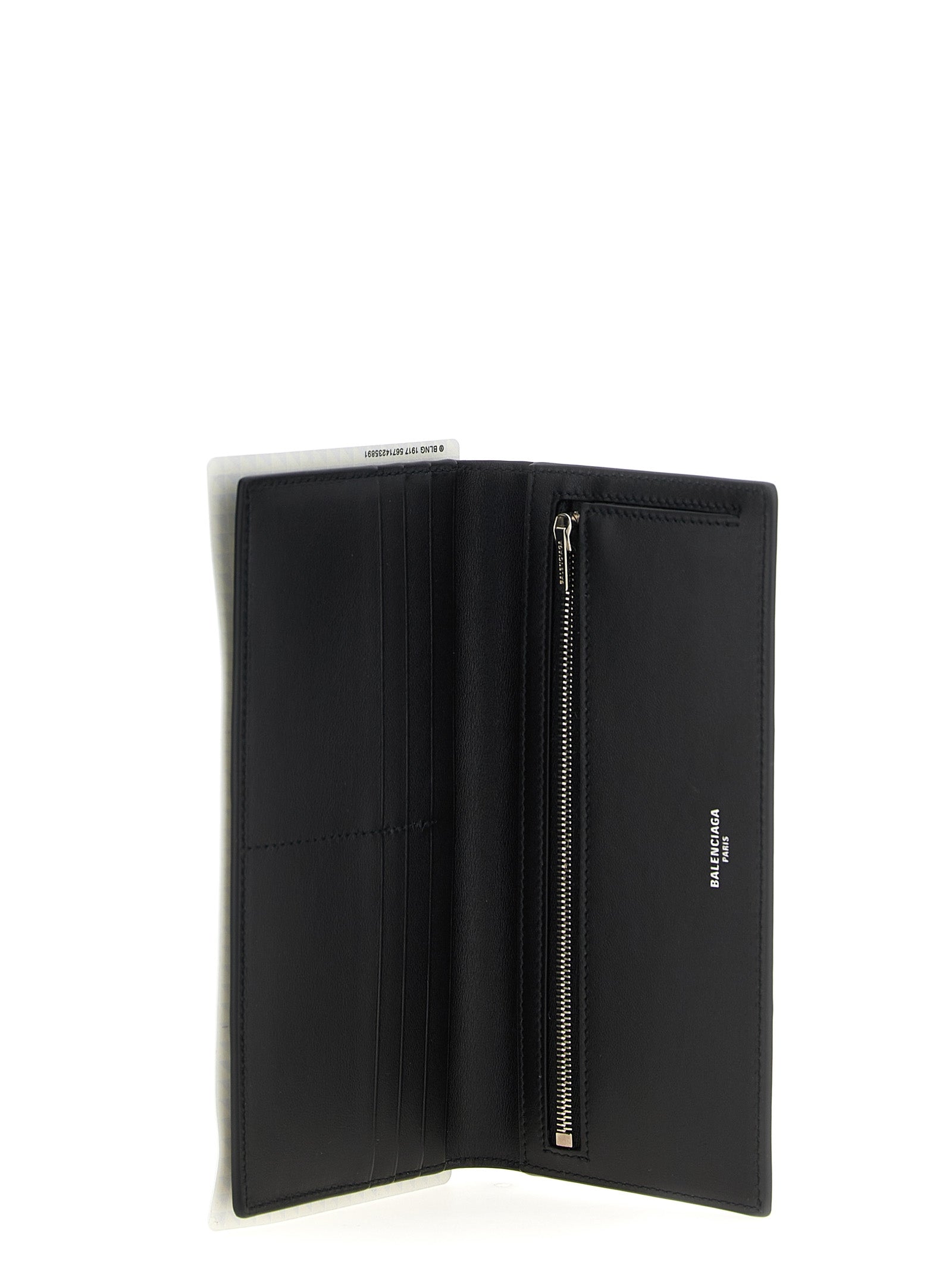 Balenciaga Black Calf Leather Wallet