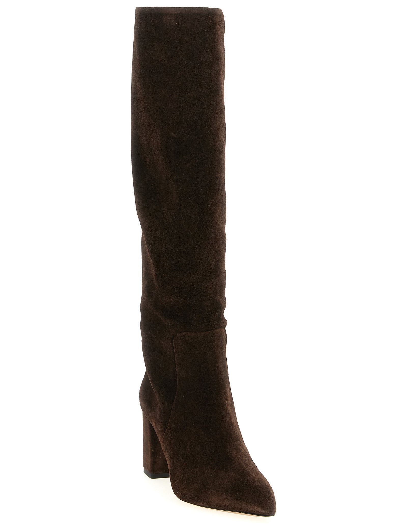 Paris Texas Brown Calfskin Over The Knee Boots