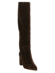 Paris Texas Brown Calfskin Over The Knee Boots
