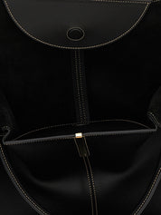 Tod's Black Calfskin Tote Bag
