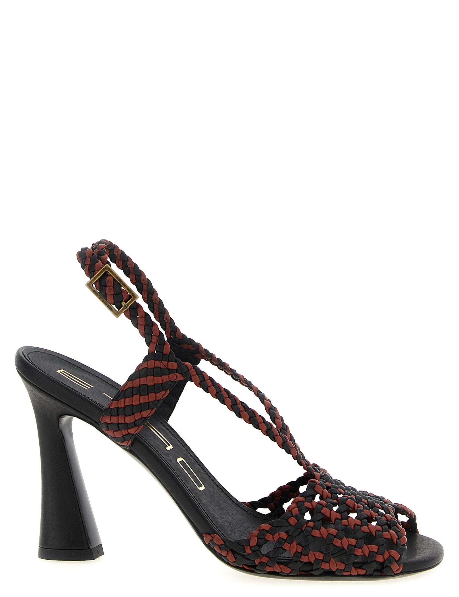 Etro Brown Polyethylene Stiletto Heel Sandals
