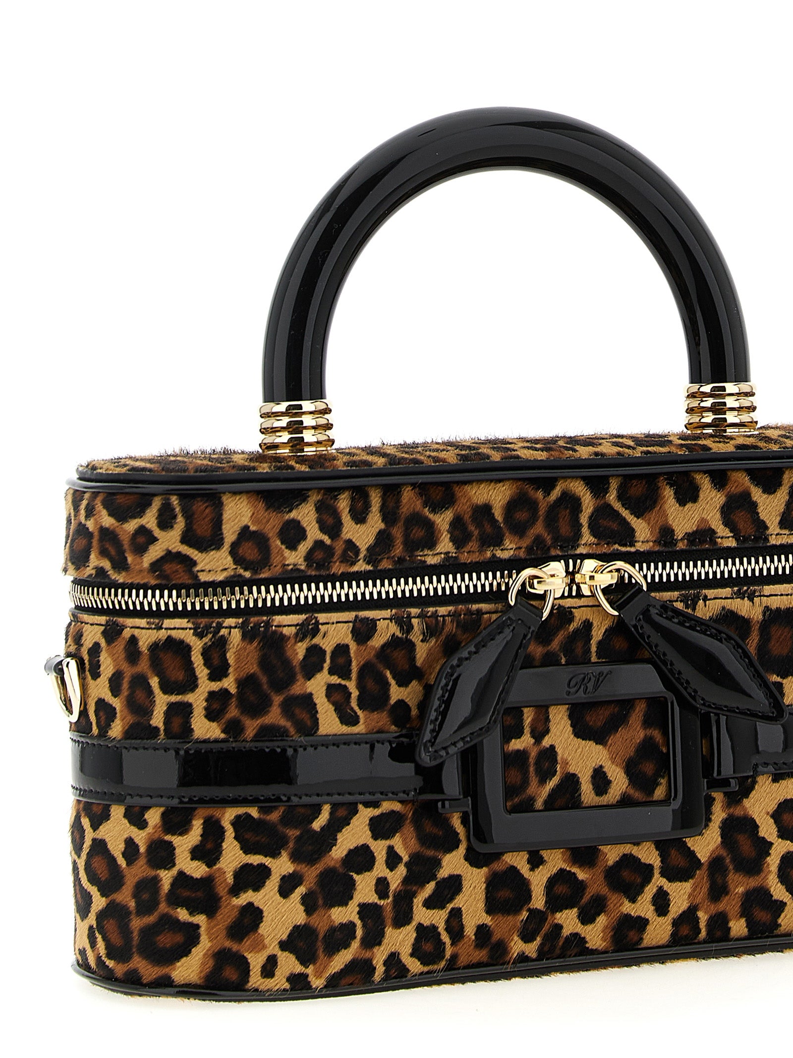 Roger Vivier Multicolor Calfskin Mini Handbag