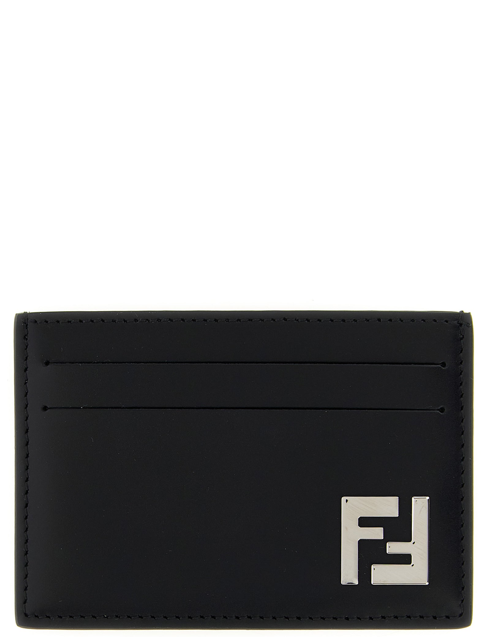 Fendi Black Calfskin Cardholder