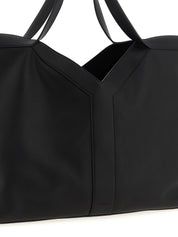 Saint Laurent Black Calfskin Large Shopping Bag