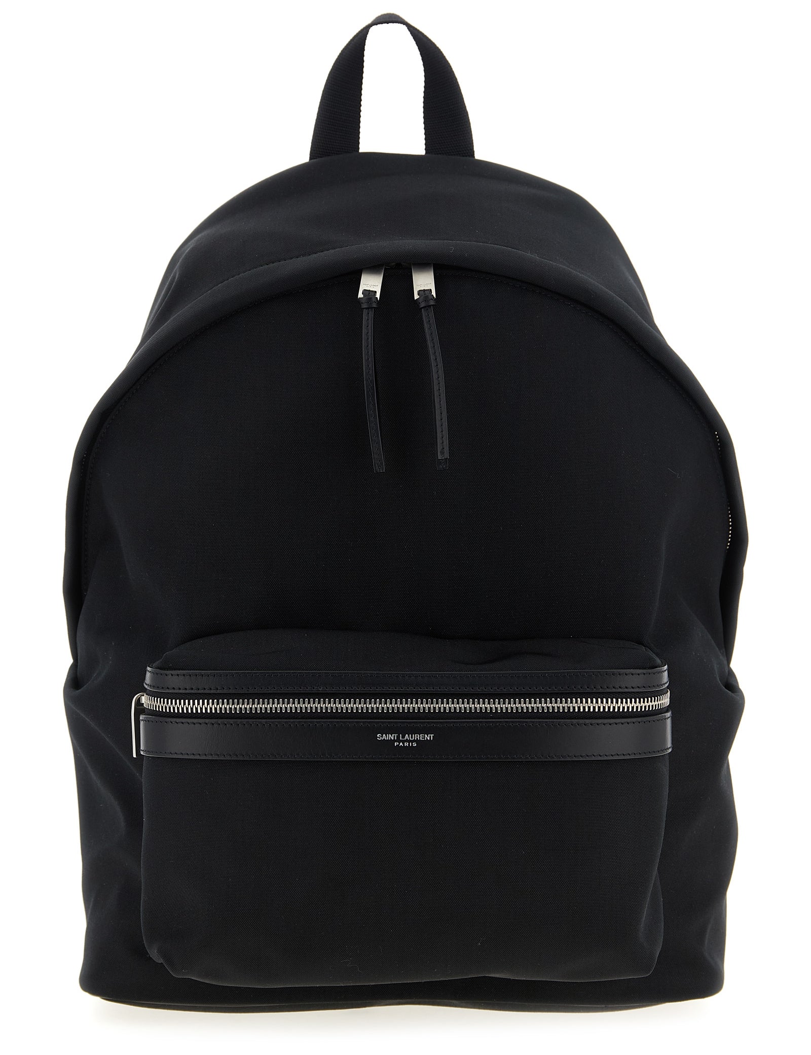Saint Laurent Black Polyamide Backpack