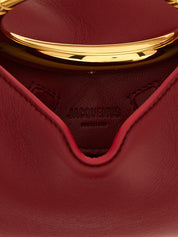 Jacquemus Red Lamb Leather Handbag
