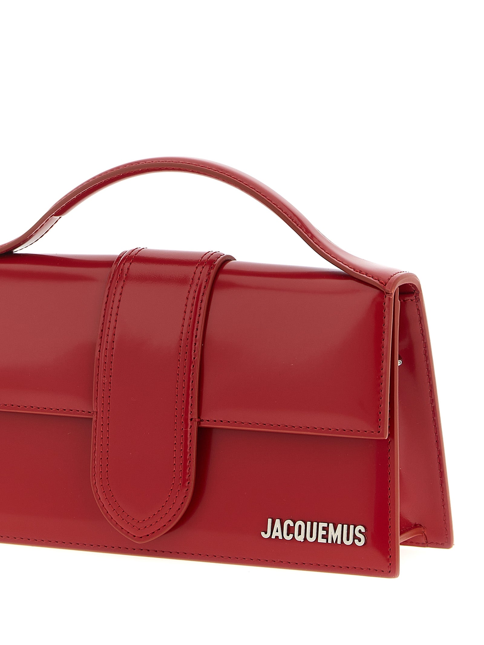 Jacquemus Red Calfskin Handbag