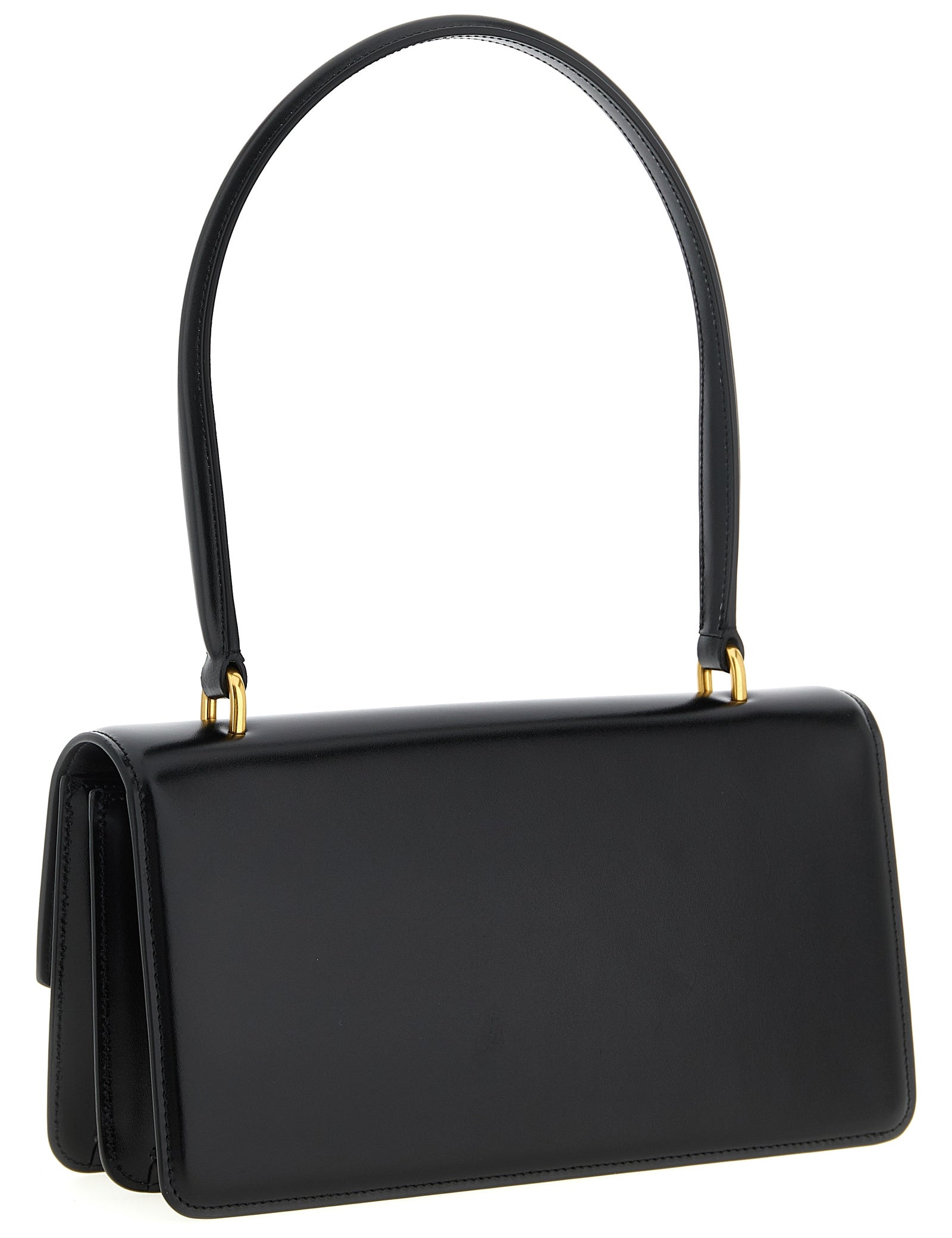 Valentino Garavani Black Calfskin Shoulder Bag