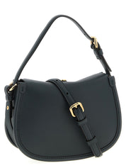 Etro Green Bicolor Calfskin Crossbody Bag
