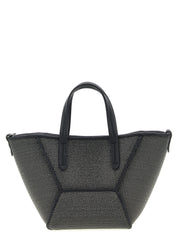 Brunello Cucinelli Black Leather Mini Precious Handbag