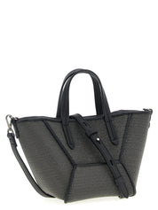 Brunello Cucinelli Black Leather Mini Precious Handbag