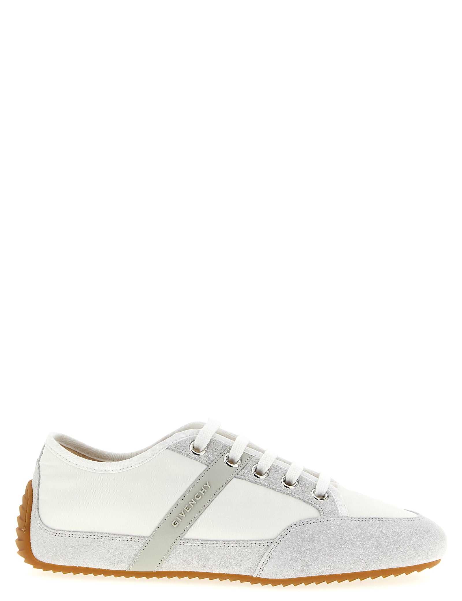 Givenchy White Polyamide Low Top Sneakers