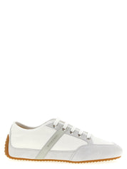 Givenchy White Polyamide Low Top Sneakers