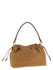Fendi Beige Lamb Leather Shoulder Bag